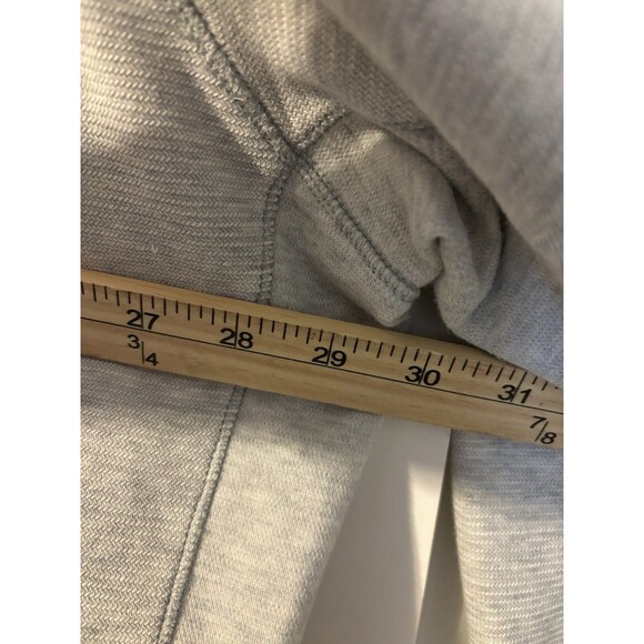 Dillard's Rowm Men's Pullover Quarter Zip 3XB Tall White Gray 100% Cotton warm - Picture 9 of 9